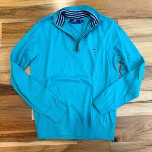 Vineyard Vines Mens Quarter Zip Sweater XS